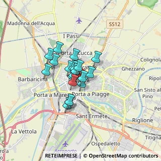 Mappa Piazza della Repubblica, 56127 Pisa PI, Italia (1.043)