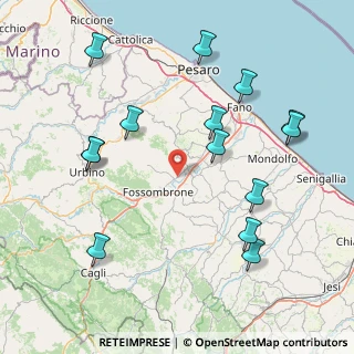 Mappa Via del Fiume, 61030 Montefelcino PU, Italia (18.99429)