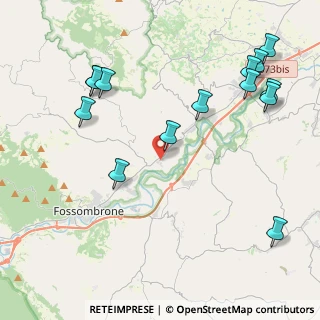 Mappa Via del Fiume, 61030 Montefelcino PU, Italia (5.22857)