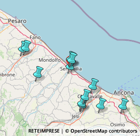 Mappa Via Piave, 60019 Senigallia AN, Italia (16.24417)