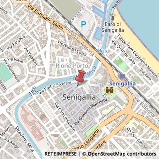 Mappa Via Gherardi, 60, 60019 Senigallia, Ancona (Marche)
