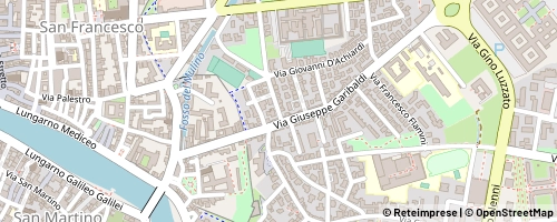 Mappa Pisa