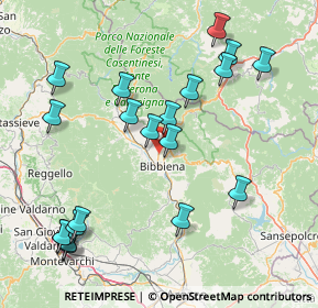 Mappa Localita' Pianacci, 52011 Poppi AR, Italia (18.716)