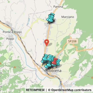 Mappa Localita' Pianacci, 52011 Poppi AR, Italia (2.0465)