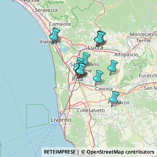 Mappa Via delle Maioliche, 56127 Pisa PI, Italia (10.07)