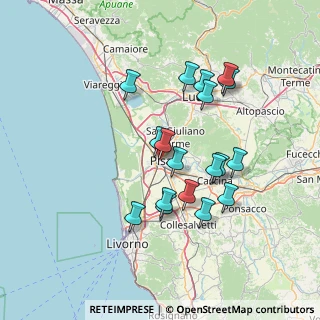 Mappa Lungarno Antonio Pacinotti, 56126 Pisa PI, Italia (13.37278)