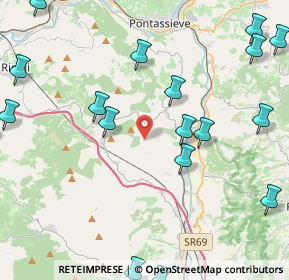 Mappa Località Poggiolino, 50067 Rignano sull'Arno FI, Italia (6.1865)