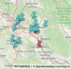 Mappa Località Poggiolino, 50067 Rignano sull'Arno FI, Italia (13.84143)