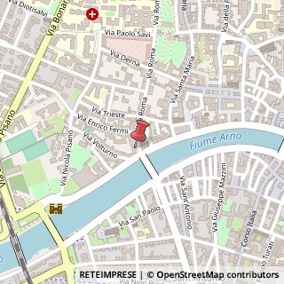 Mappa Piazza Solferino, 12, 56126 Pisa, Pisa (Toscana)