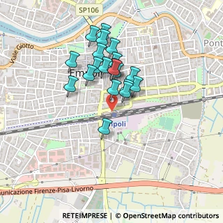 Mappa P.za don Giovanni Minzoni, 50053 Empoli FI, Italia (0.3745)