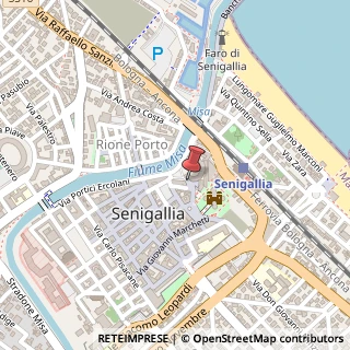 Mappa Via dei Macelli, 24, 60019 Senigallia, Ancona (Marche)