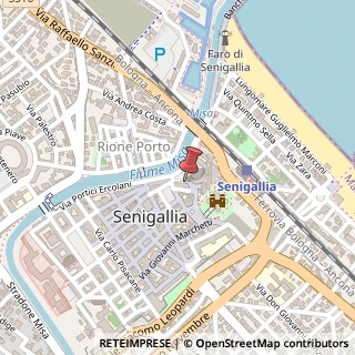 Mappa Piazza Manni, 14, 60019 Senigallia, Ancona (Marche)