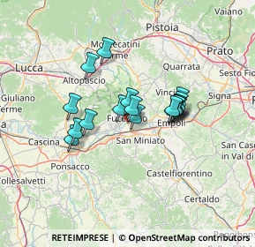 Mappa Via delle Camelie, 50054 Fucecchio FI, Italia (10.21529)