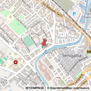 Mappa Via Montenero, 6, 60019 Senigallia, Ancona (Marche)