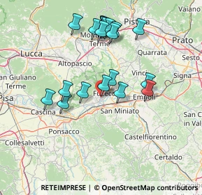 Mappa Via Gastone Sozzi, 56029 Santa Croce sull'Arno PI, Italia (14.6235)