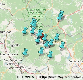 Mappa Nucleo, 52011 Bibbiena AR, Italia (11.658)
