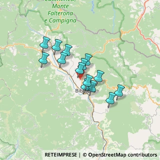 Mappa Nucleo, 52011 Bibbiena AR, Italia (5.30214)