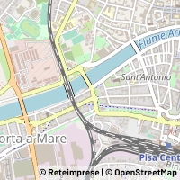 Mapa Pisa
