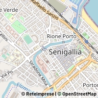 지도 Senigallia