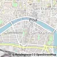 Kaart Pisa