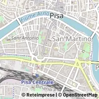 Mapa Pisa