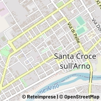 地図 Santa Croce sull'Arno