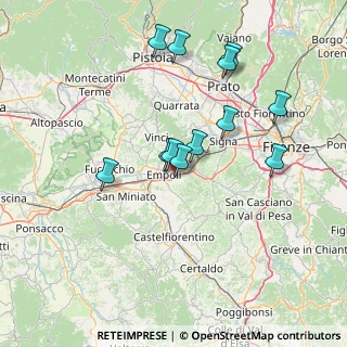Mappa Via Leopoldo Giuntini, 50053 Empoli FI, Italia (13.93667)