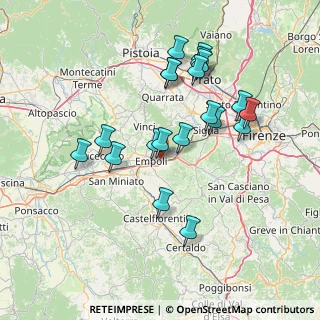 Mappa Via Leopoldo Giuntini, 50053 Empoli FI, Italia (14.66)
