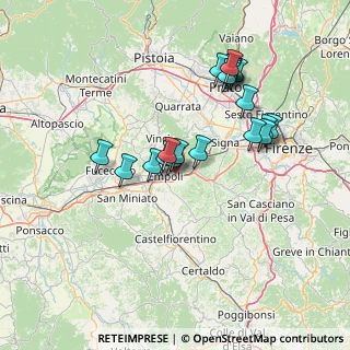 Mappa Via Leopoldo Giuntini, 50053 Empoli FI, Italia (13.524)