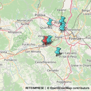 Mappa Via Leopoldo Giuntini, 50053 Empoli FI, Italia (10.43273)