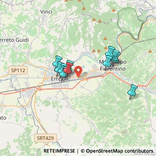 Mappa Via Leopoldo Giuntini, 50053 Empoli FI, Italia (3.04545)