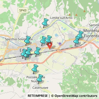 Mappa Via Leopoldo Giuntini, 50053 Empoli FI, Italia (2.05583)