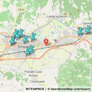 Mappa Via Leopoldo Giuntini, 50053 Empoli FI, Italia (2.73909)