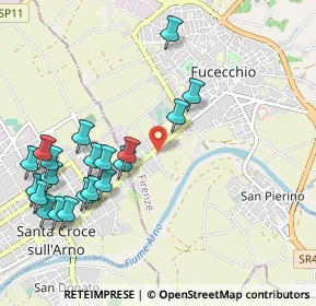 Mappa Piazza Dina Boncristiani, 50054 Fucecchio FI, Italia (1.205)