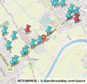 Mappa Piazza Dina Boncristiani, 50054 Fucecchio FI, Italia (0.702)