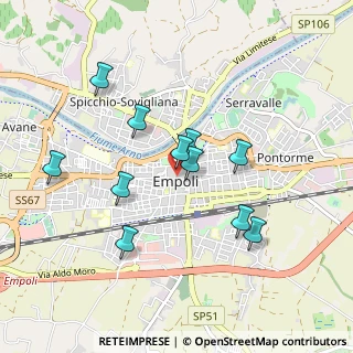 Mappa CAP, 50059 Empoli FI (0.85273)