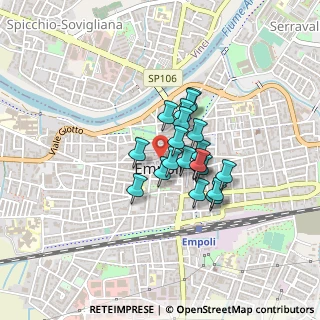 Mappa CAP, 50059 Empoli FI (0.283)