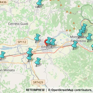 Mappa CAP, 50059 Empoli FI (5.35571)