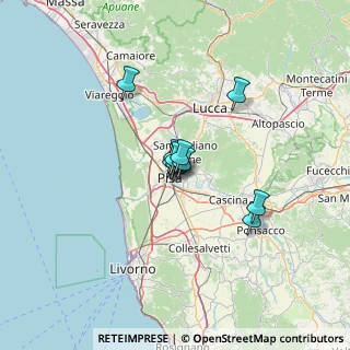 Mappa Via Spartaco Carlini, 56127 Pisa PI, Italia (7.45455)
