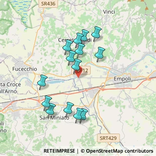 Mappa Via Filippo Turati, 50053 Empoli FI, Italia (3.75643)