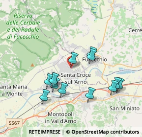 Mappa Vai, 56029 Santa Croce sull'Arno PI, Italia (3.66077)