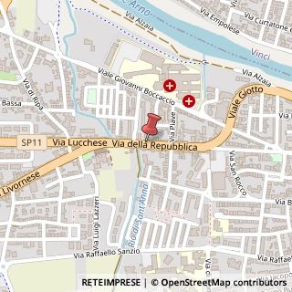 Mappa Via della Repubblica,  107, 50050 Empoli, Firenze (Toscana)