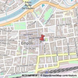 Mappa Via Luigi Paladini, 2, 50053 Empoli, Firenze (Toscana)