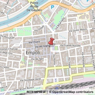 Mappa Piazza della Vittoria, 15, 50053 Empoli, Firenze (Toscana)