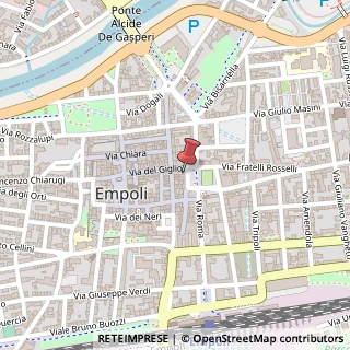 Mappa Piazza della Vittoria, 17, 50053 Empoli, Firenze (Toscana)