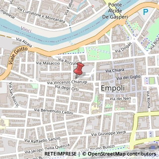 Mappa Via V. Pulidori, 50053 Empoli FI, Italia, 50053 Empoli, Firenze (Toscana)