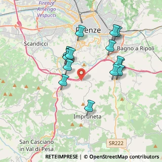 Mappa Via di Castello, 50023 Impruneta FI, Italia (3.52933)