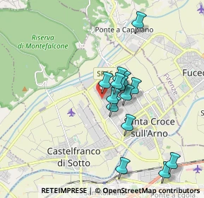 Mappa Via dei Conciatori, 56029 Santa Croce sull'Arno PI, Italia (1.55857)