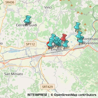 Mappa Piazza Del Convento Santa Maria 1 -, 50053 Empoli FI, Italia (3.2125)