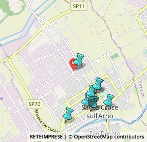 Mappa Via del Bosco, 56029 Santa Croce sull'Arno PI, Italia (1.01091)